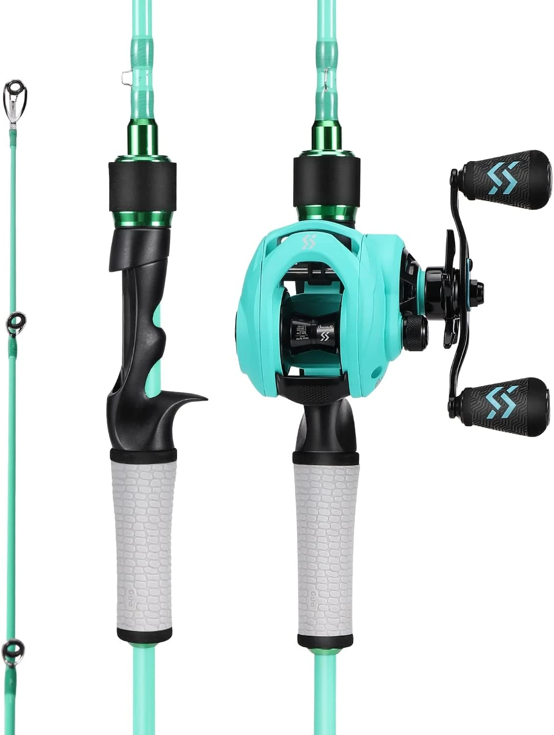 One Bass Graphite Fishing Rod Reel Combo Angler Arsenal Gear