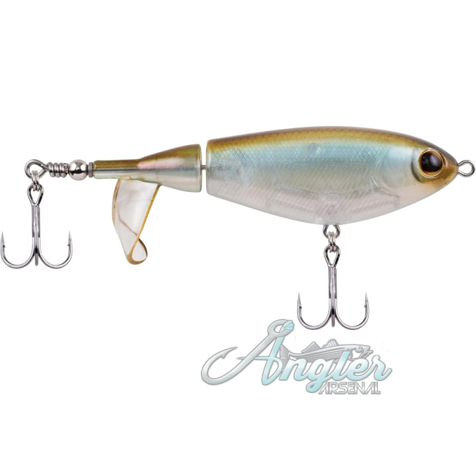 Berkley Angler Arsenal Choppo Topwater Lure Perfect Ghost Size 105