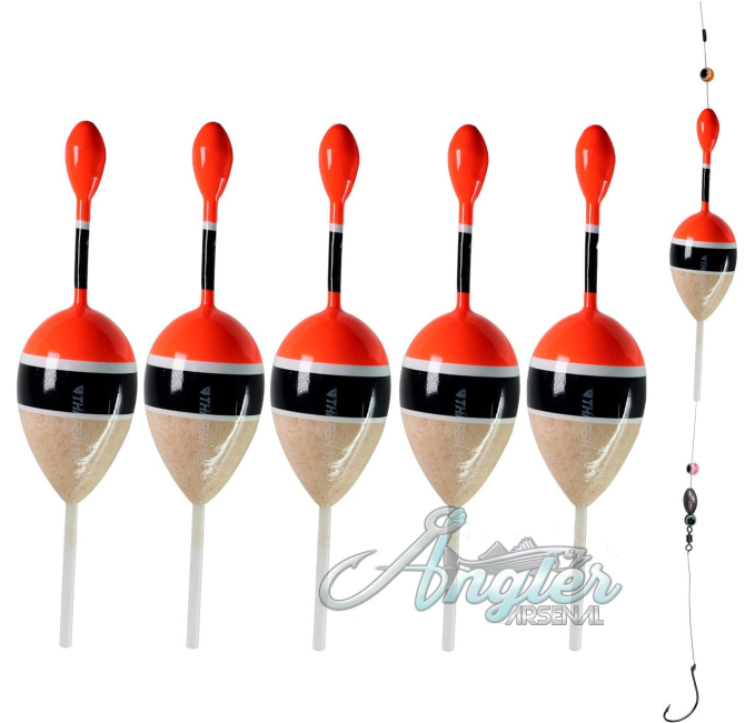 THKFISH Fishing Floats Angler Arsenal Slide Bobbers for Panfish
