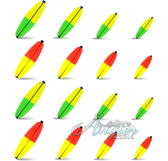 EUPHENG Peg Floats Slotted by Angler Arsenal for Santee Rig