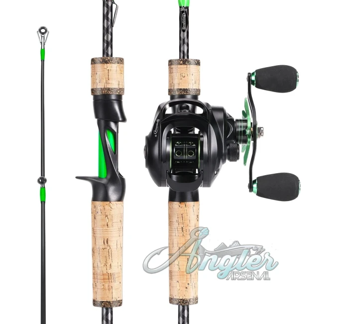 Fast Action Fishing Rod Combo by Angler Arsenal for Anglers