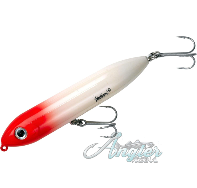 Heddon Angler Arsenal Super Spook Jr Topwater Lure Red Head 1/2 oz