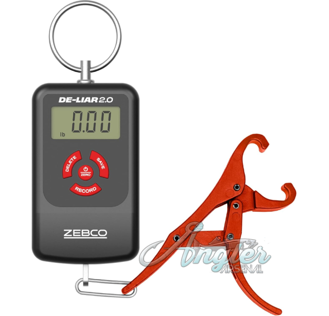 Zebco De-Liar 2.0 Digital Fish Scale 50LB by Angler Arsenal