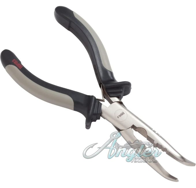 Rapala 6.5 Inch Curved Fishing Pliers Multi Tool Angler Arsenal