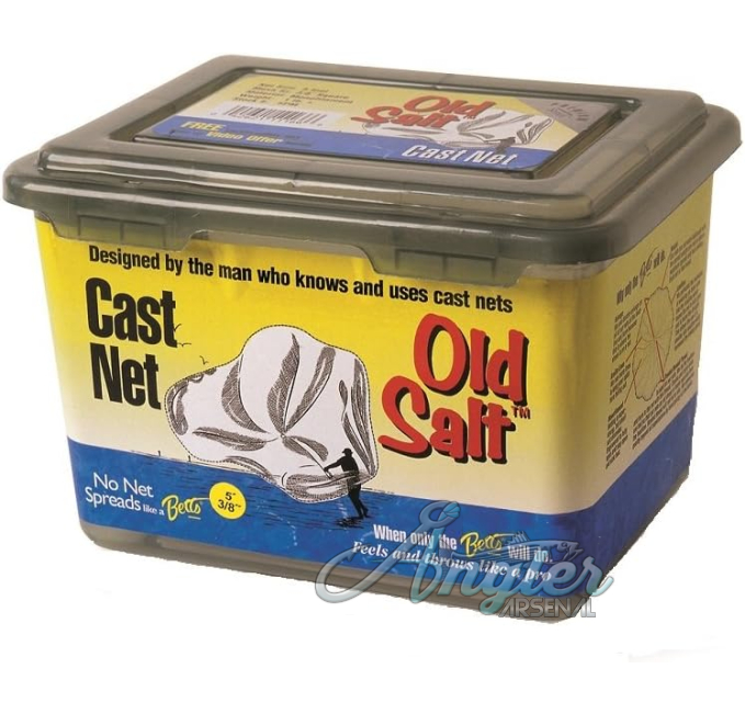 Betts 8PM Old Salt Mono Cast Net 8ft Angler Arsenal Fishing Gear