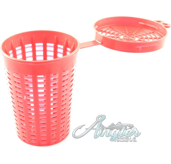 JCBIZ 10PCS Bait Cage Traps by Angler Arsenal for Shrimp and Crab