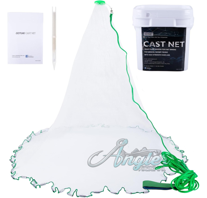 Goture Casting Net Angler Arsenal Saltwater Freshwater Fishing
