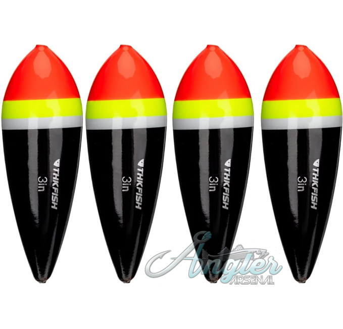 THKFISH Fishing Floats Angler Arsenal Balsa Bobbers for Panfish