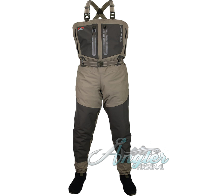 Paramount Outdoors Whetstone Large Fly Fishing Chest Wader Angler Arsenal Breathable Waders