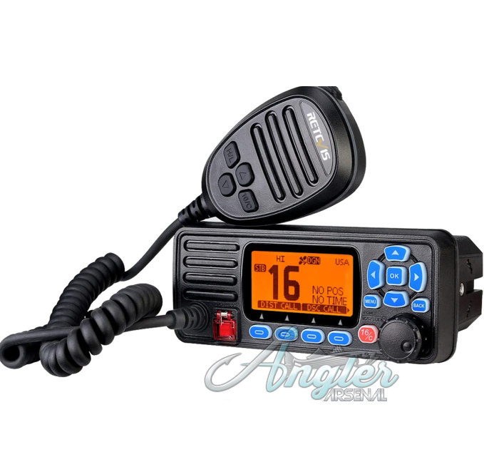 Retevis RA27 Ship to Shore Radio Angler Arsenal Waterproof GPS DSC