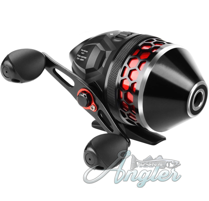 Angler Arsenal KastKing Brutus Spincast Reel Reversible Handle