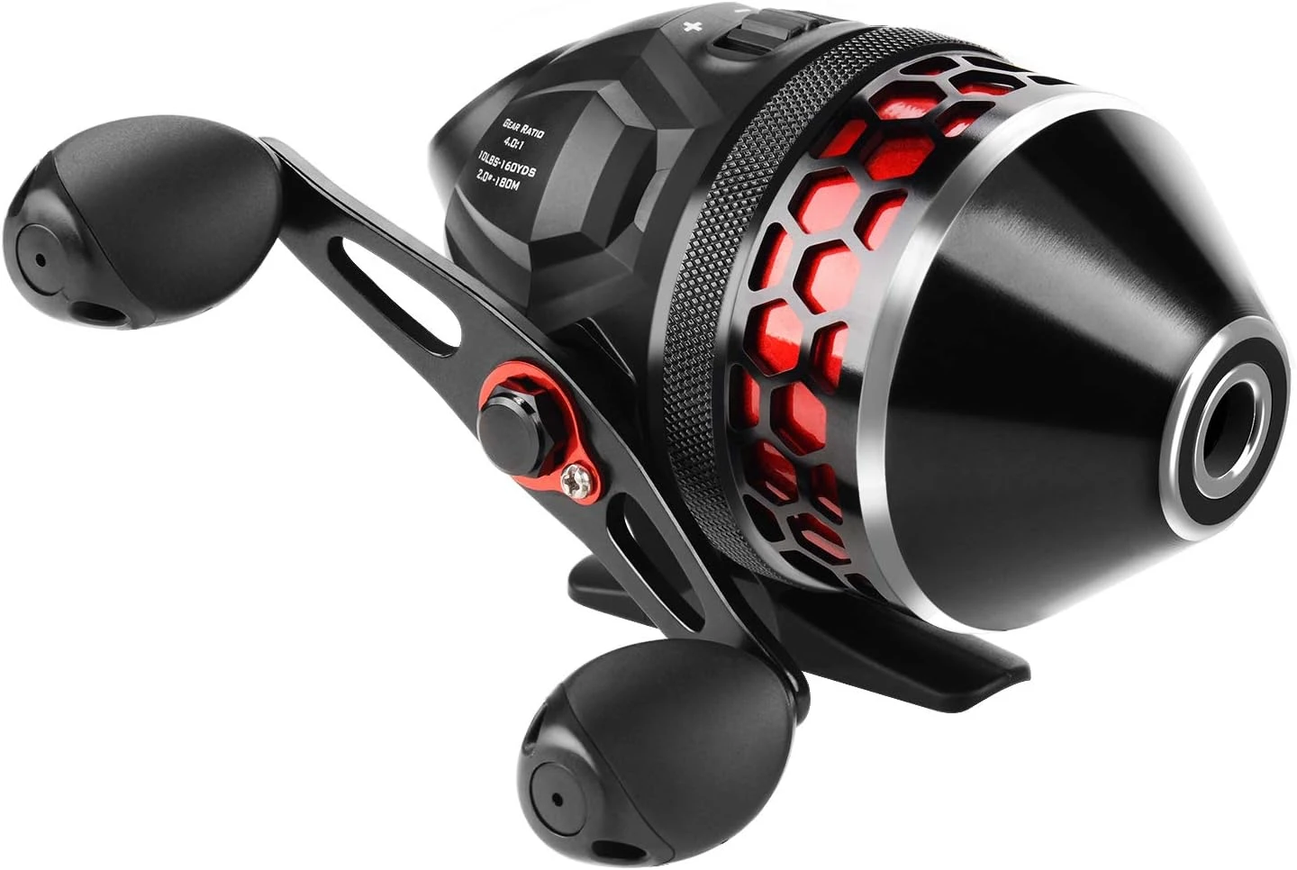 Angler Arsenal KastKing Brutus Spincast Reel Reversible Handle