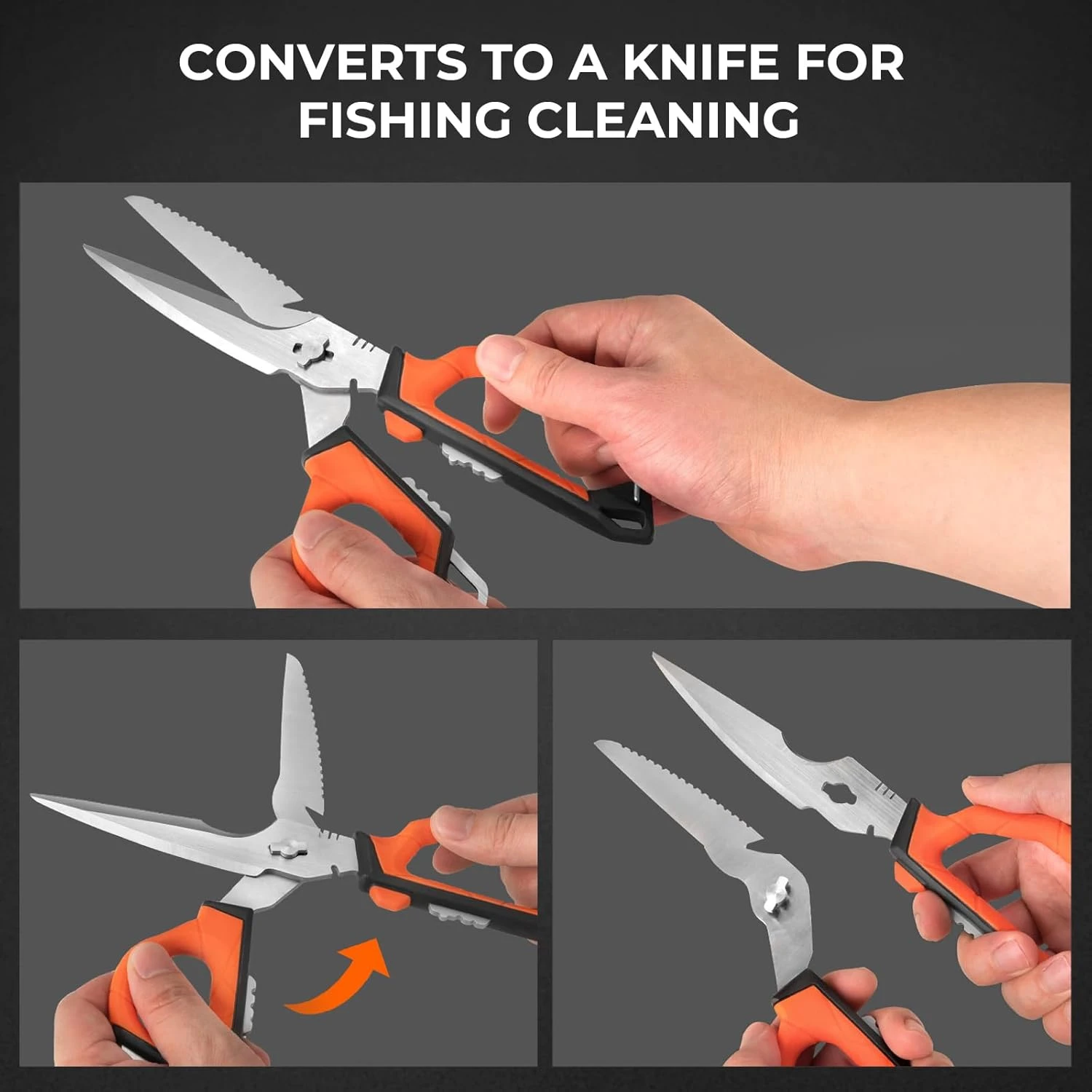 KastKing Paradox Shears at Angler Arsenal Cutthroat Fishing Pliers - Image 3