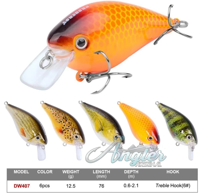 PROBEROS Crankbaits Set Fishing Lures for Bass and Trout at Angler Arsenal