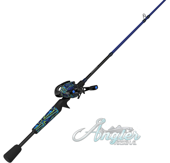 Zebco Roam Baitcast Reel Combo Angler Arsenal 6 Foot 6 Inch