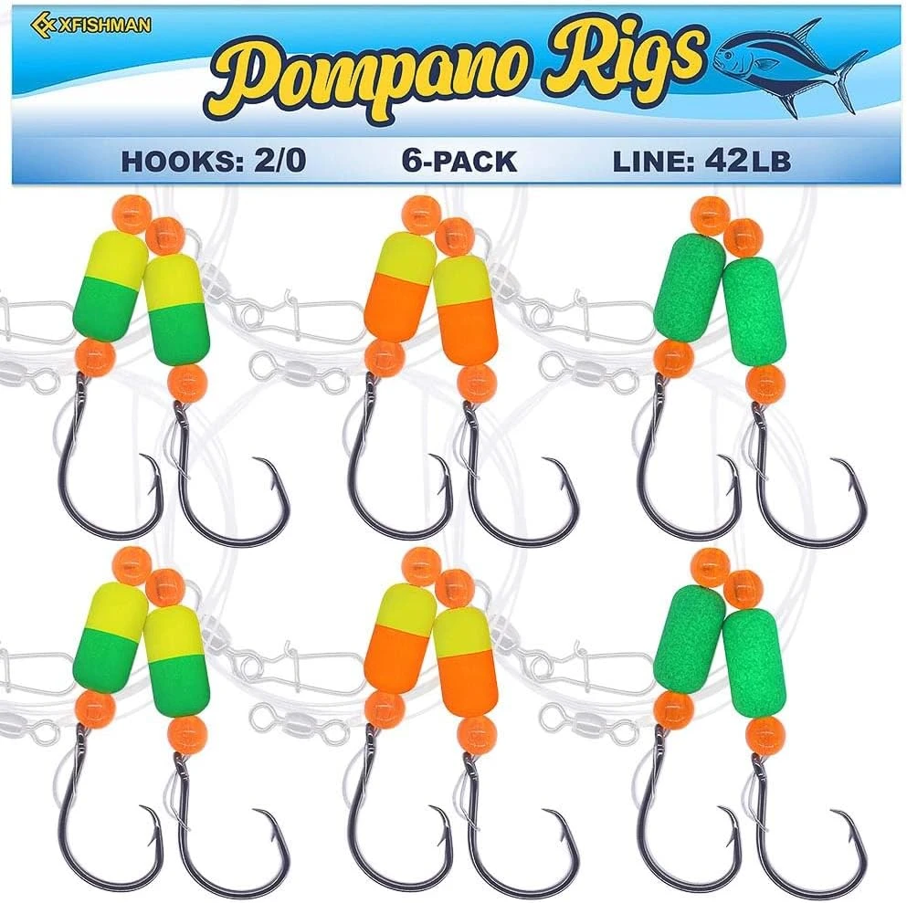 Pompano Rigs for Surf Fishing Angler Arsenal Saltwater Hooks