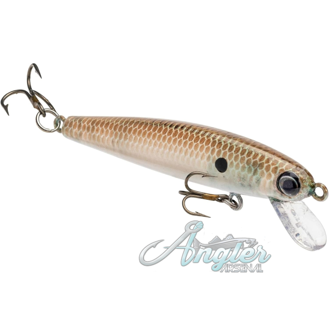 Strike King Bitsy Jerkbait 1/8-Ounce Size 10 Hooks by Angler Arsenal