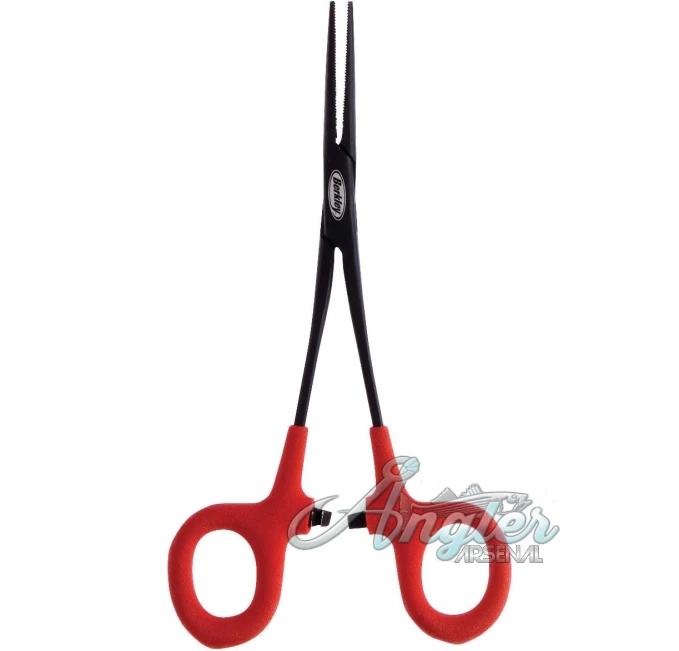 Berkley 6 Inch Fishing Hemostat Pliers by Angler Arsenal Pro