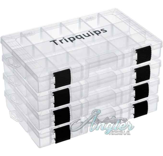 Plastic Fishing Tackle Organizer Angler Arsenal 3600 Trays