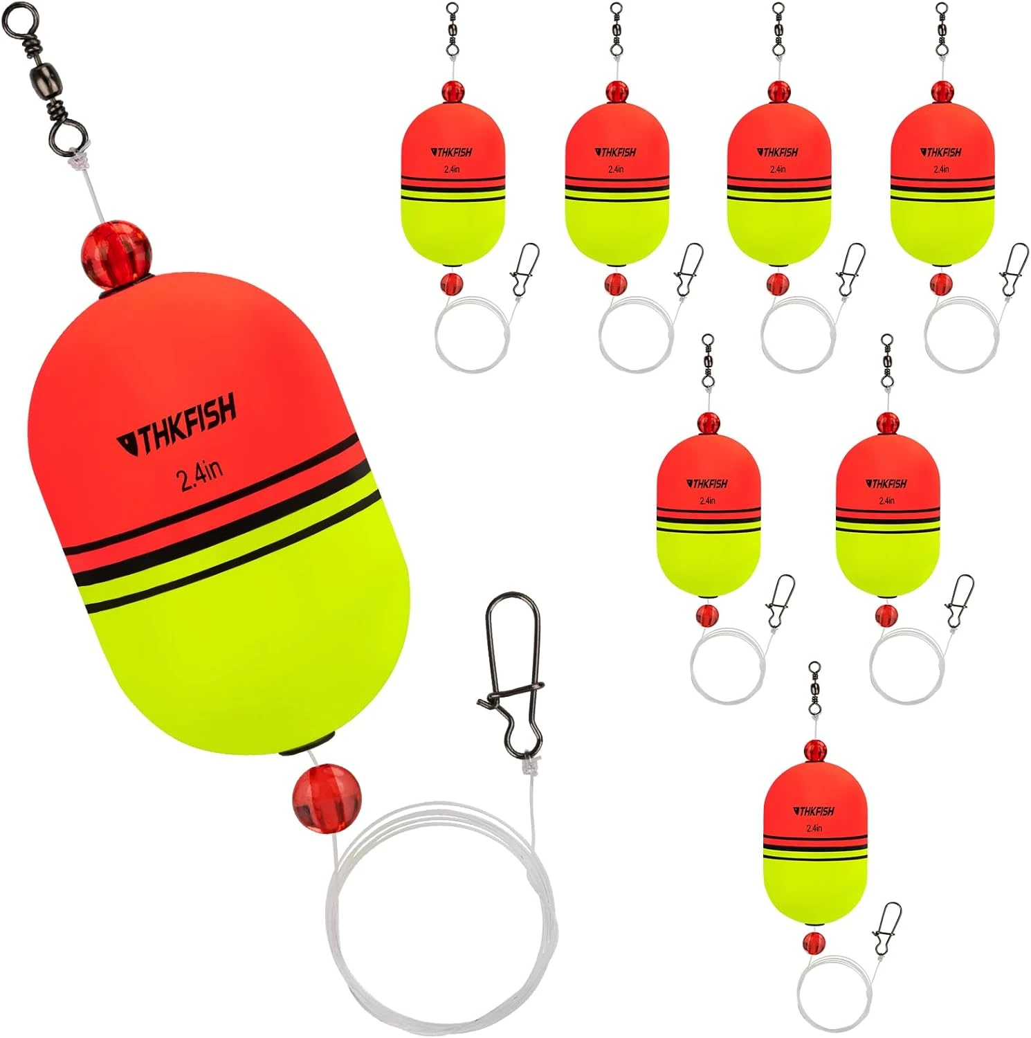 THKFISH Fishing Slip Bobbers by Angler Arsenal for Freshwater and Saltwater