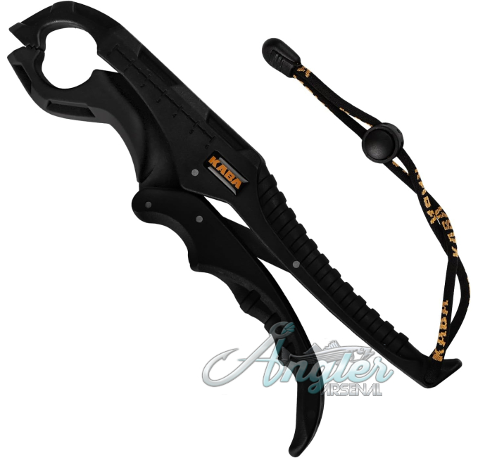 Kaba Fish Lip Gripper with Lanyard and Mouth Pliers by Angler Arsenal