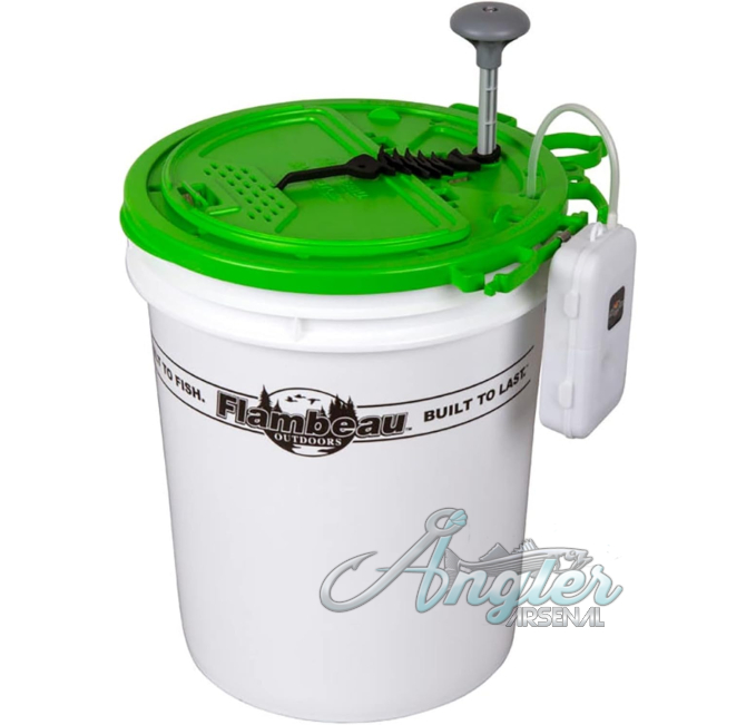 Flambeau Bait Butler with Net Easy Live Bait Retrieval System