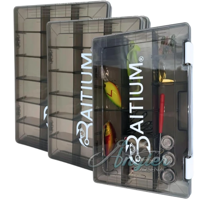 Baitium Tackle Box Organizer for Lures and Gear Angler Arsenal