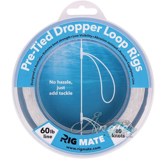 80 Pre-Tied Dropper Loops Angler Arsenal for Saltwater Fishing