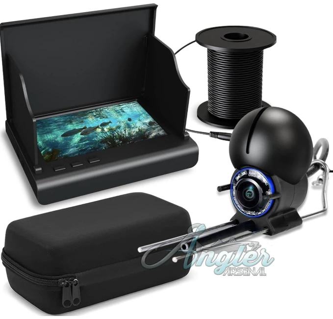 4.3-inch Underwater Fishing Camera with Infrared Night Vision and 50ft Cable at Angler Arsenal