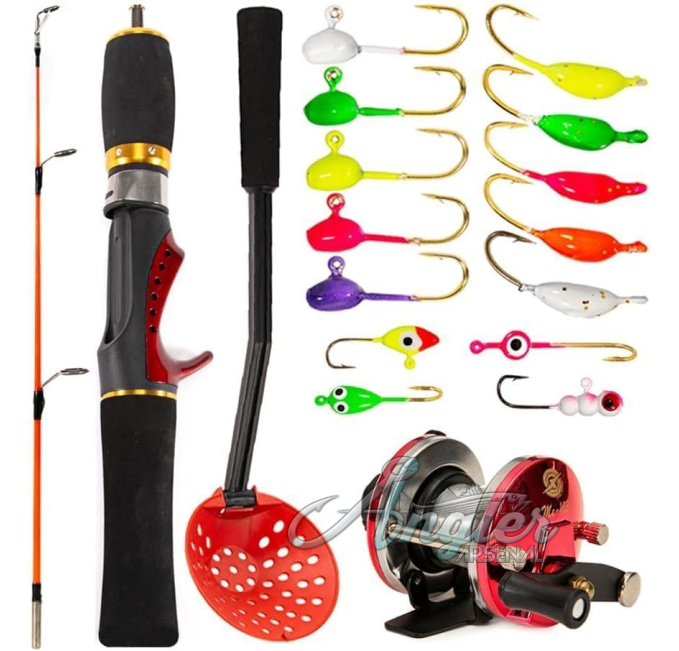 FAPAO Ice Fishing Gear Set with Hooks at Angler Arsenal