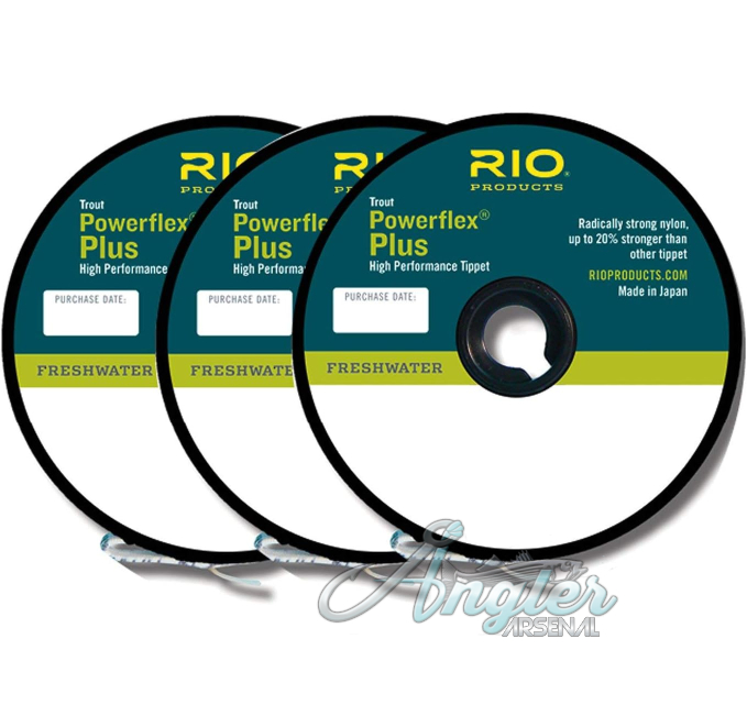 Rio Fly Fishing Tippet Powerflex 2X 30Yd 10Lb Clear Angler Arsenal