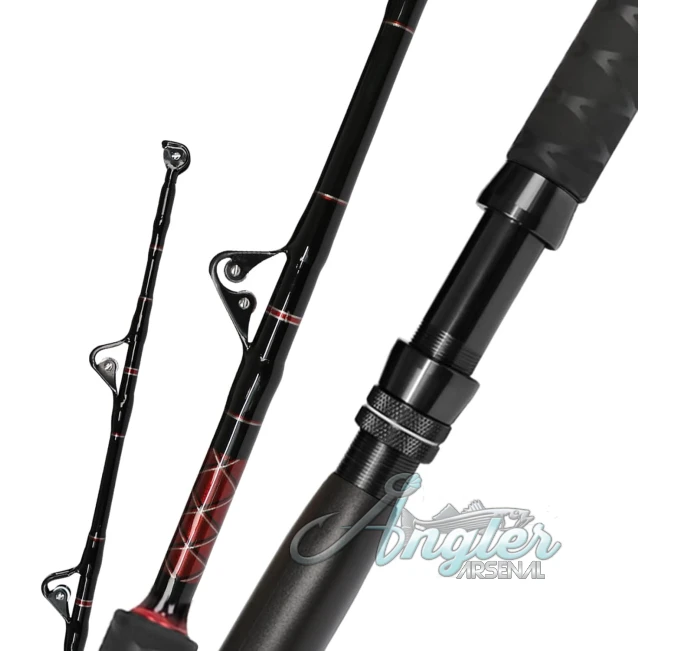 Fiblink Heavy Duty Saltwater Fishing Rod Angler Arsenal 50-80lb