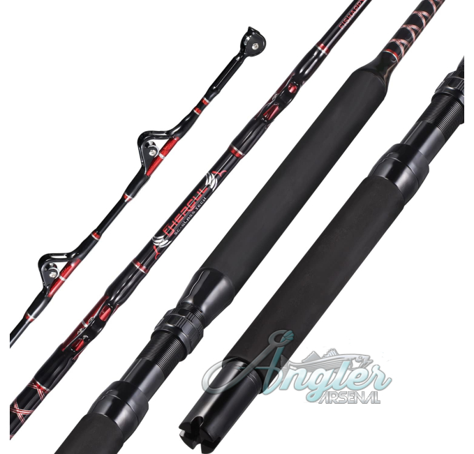 FISHAPPY Heavy Trolling Rod Offshore Boat Fishing Angler Arsenal