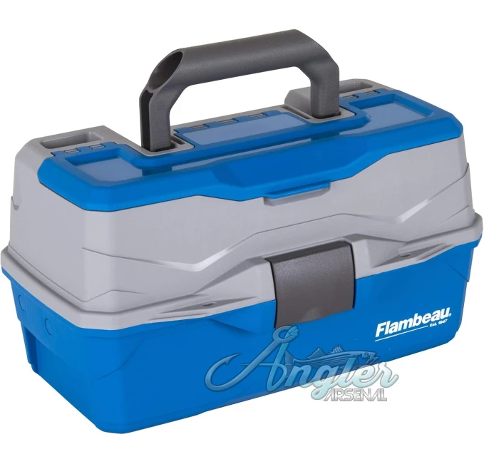 Flambeau Fishing Tackle Box with Secure Latches Angler Arsenal
