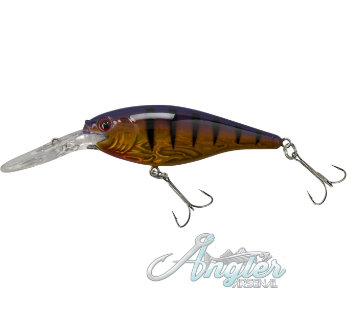 Berkley Flicker Shad 3/16 oz Slick Purple Bengal Angler Arsenal