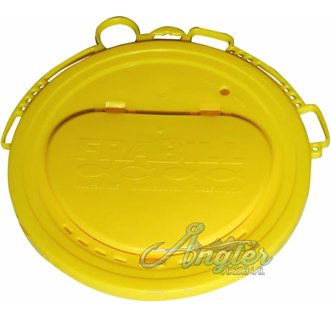 Frabill Deluxe Bucket Lid Angler Arsenal Snap-On Accessory Slots