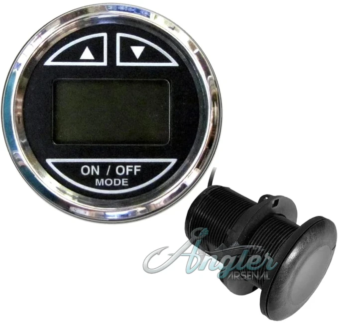 Chesapeake Black Stainless Depth Gauge by Angler Arsenal