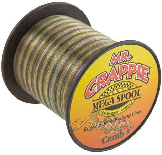 Lews Mr Crappie Mega Spool Fishing Line Angler Arsenal 6lb
