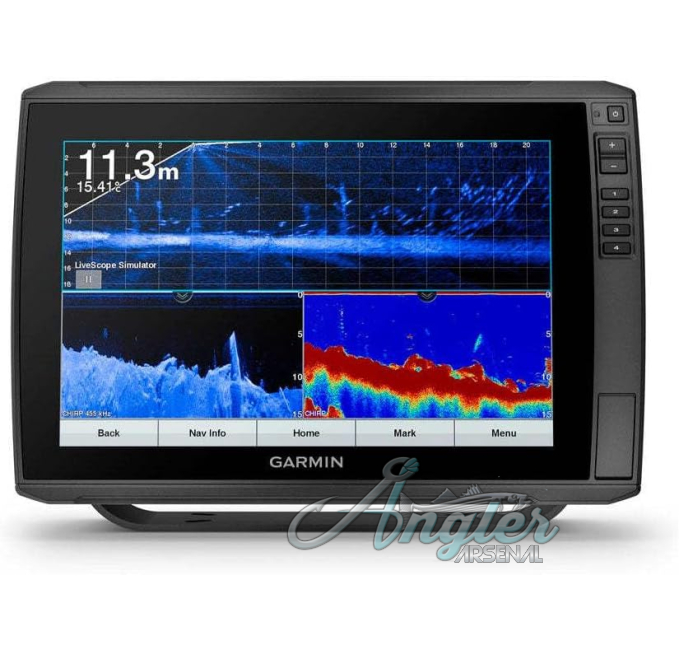 Garmin ECHOMAP Ultra 122sv 12-inch Touchscreen Chartplotter Sonar Combo at Angler Arsenal