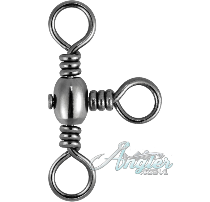 Dr.Fish 30 Pack 3 Way Fishing Swivels by Angler Arsenal 35-175LB