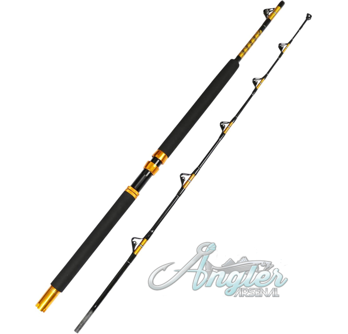 Fiblink Saltwater Heavy Trolling Rod for Big Game Angler Arsenal