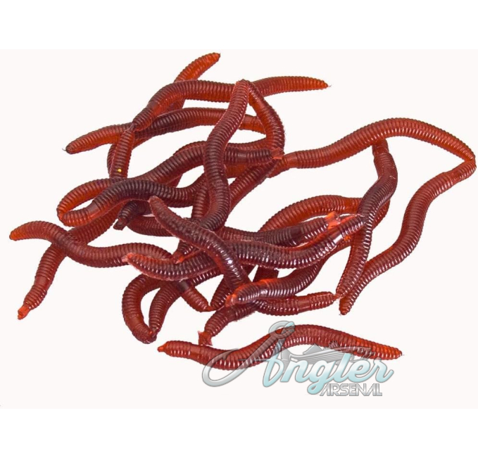 BeeSpring 100PCS Soft Worm Fishing Lures Angler Arsenal Baits