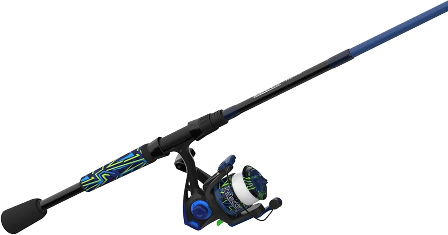 Zebco Roam Spinning Combo 6 Foot Fiberglass Rod Angler Arsenal - Image 3