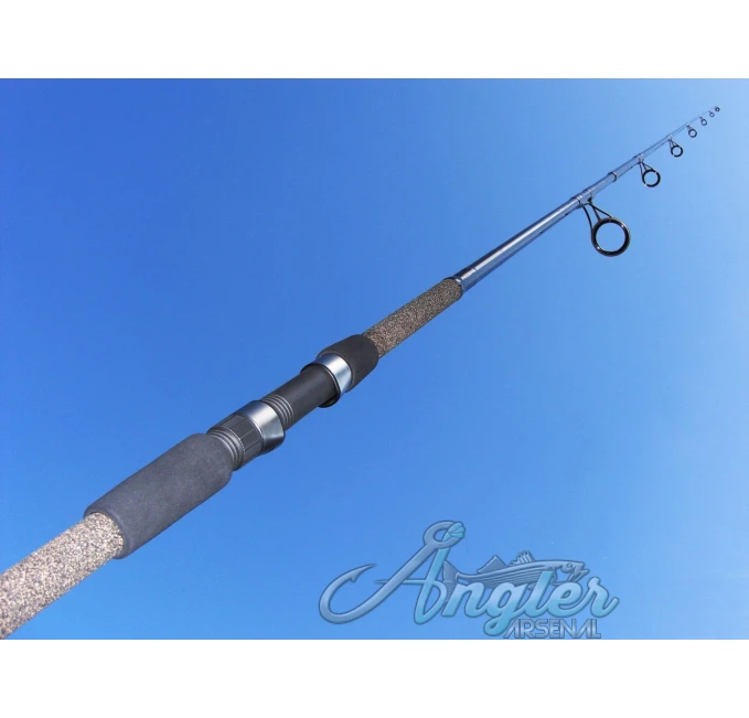 DBLUE 8' M Surf Fishing Rod with FUJI Seat and Titanium Graphite Blank by Angler Arsenal