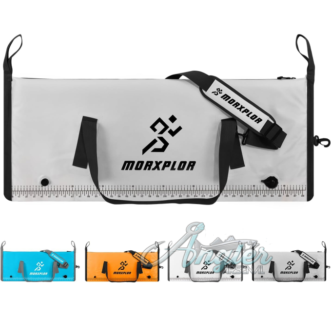 MORXPLOR Insulated Fish Cooler Bag by Angler Arsenal for Fishing