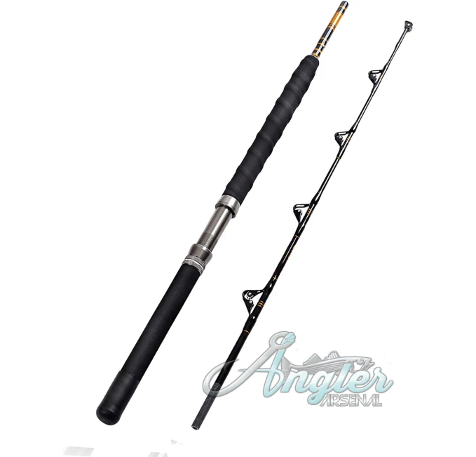 Fiblink 5'6" Offshore Trolling Rod with Roller Guides Angler Arsenal