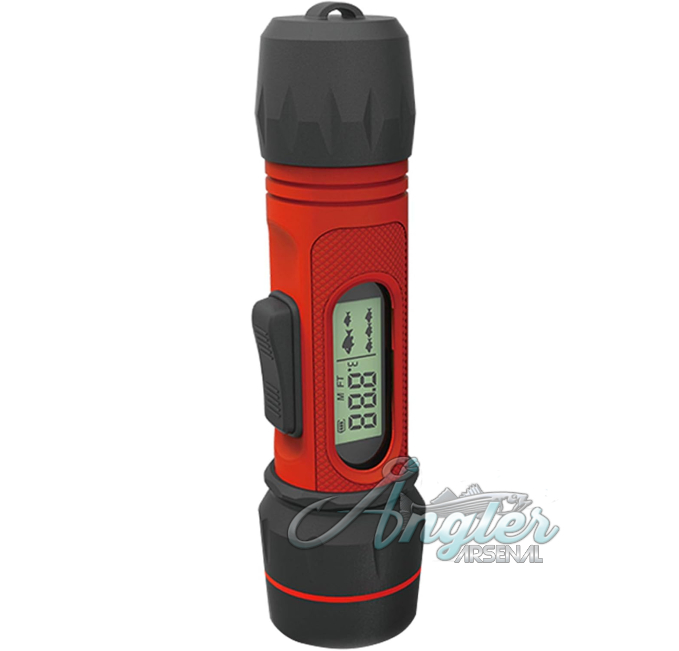 Handheld Depth and Fish Finder by Angler Arsenal for Ice Fishing