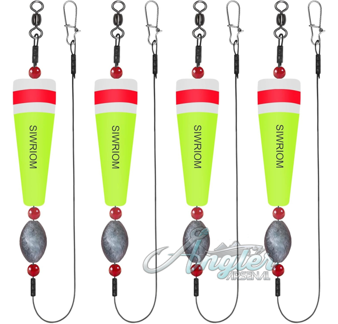 SIWRIOM Popping Corks by Angler Arsenal for Inshore Fishing