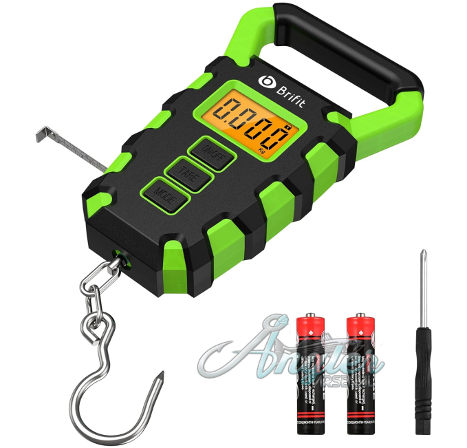 Ankilo 110lb Portable Fishing Scale with Hook at Angler Arsenal