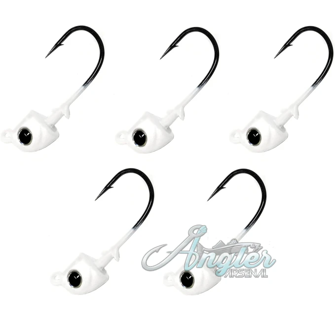 Reaction Tackle Tungsten Jig Heads for Swim Bait Fishing Angler Arsenal